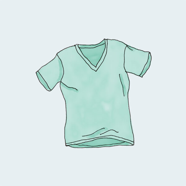 V-Neck T-Shirt - Afbeelding 2